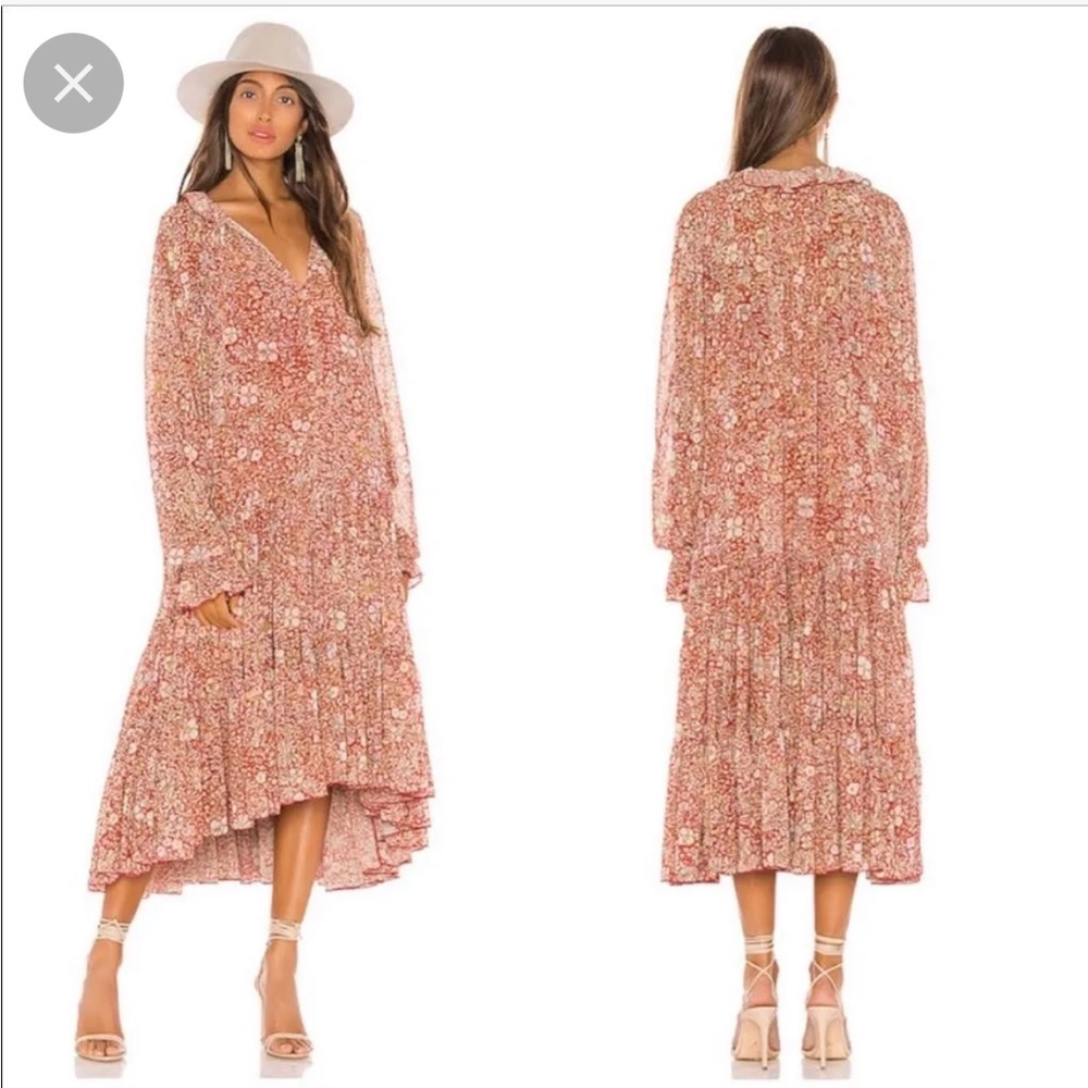 Free people feeling groovy maxi dress